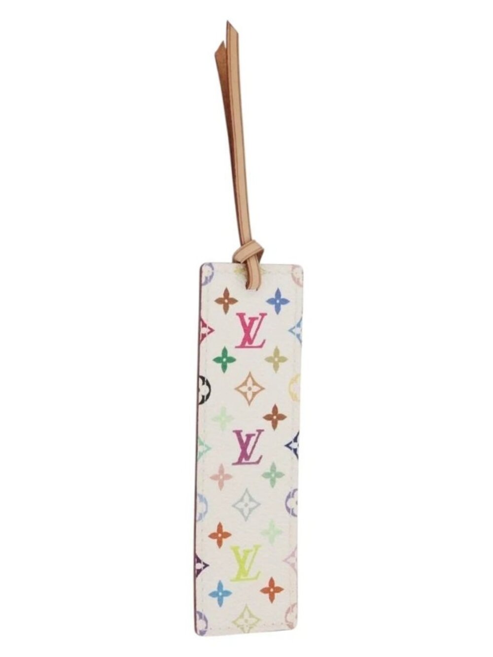 LOUIS VUITTON Monogram Multicolor Mark Page Kadu Bookmark M99196 LV Auth 163475V